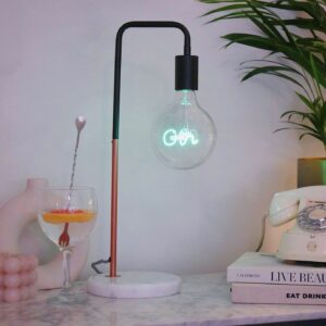 LED Filament Text Light Bulbs - Party Themed