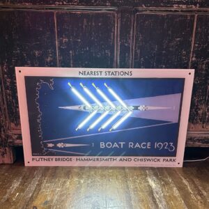 TfL "Boat Race" Neon Sign (Made in Britain)