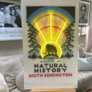 TfL "Museum of Natural History" Neon Sign (Made in Britain)